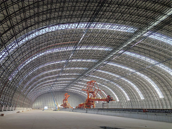 大唐山東鄆城630C超超臨界二次再熱國家電力示范項目干煤棚